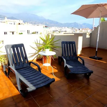 Atico Fresco Y Luminoso Con Aparcamiento Privado Apartment Nerja Exterior photo